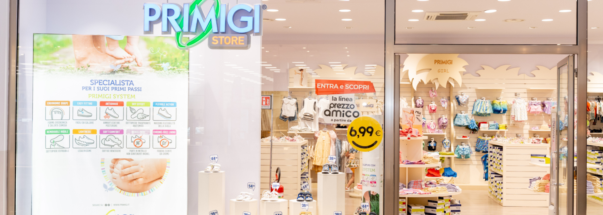 Entrata Primigi Store