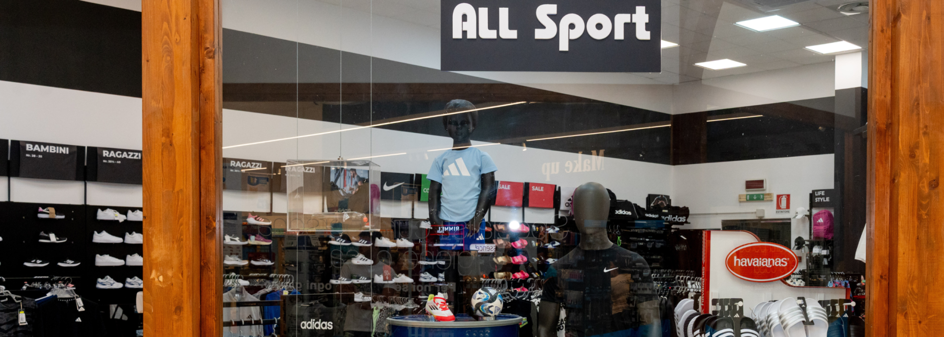 Entrata negozio All Sport