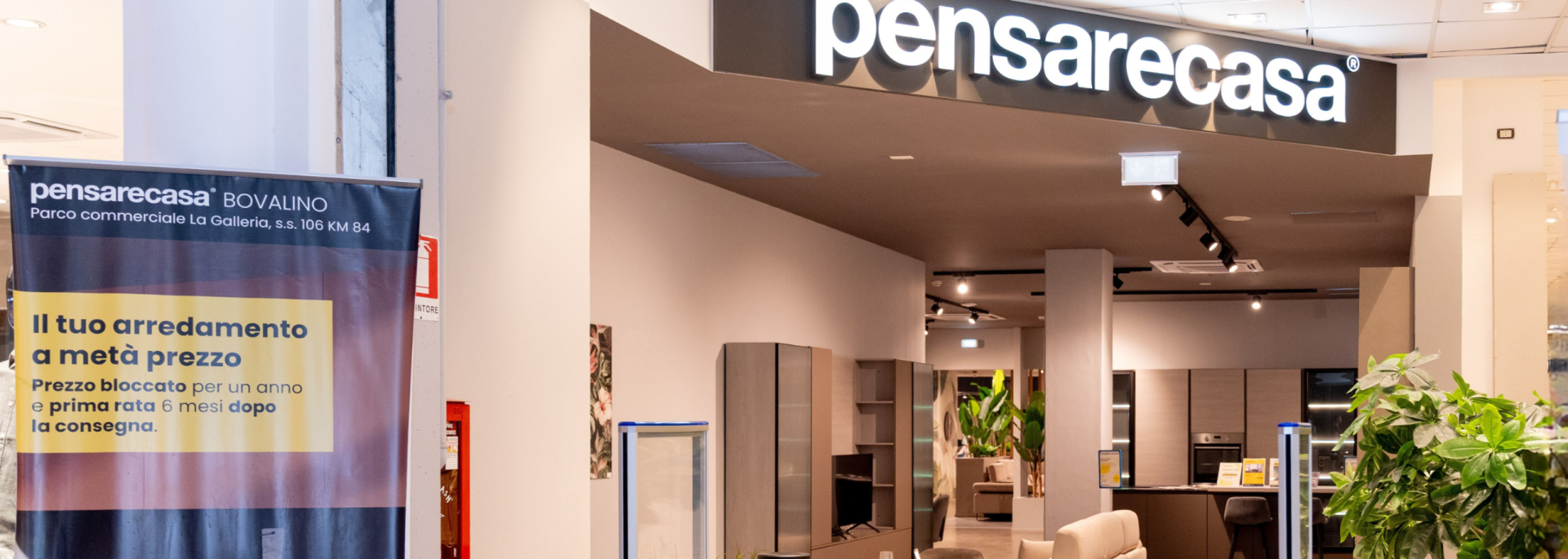 Entrata negozio Pensarecasa