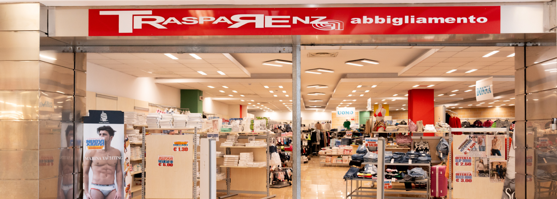 Entrata negozio Trasparenza