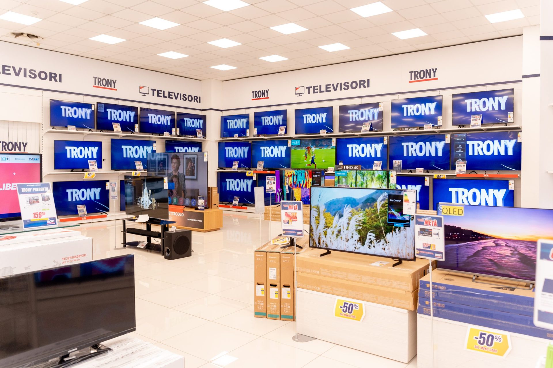 Dettagli prodotti Trony