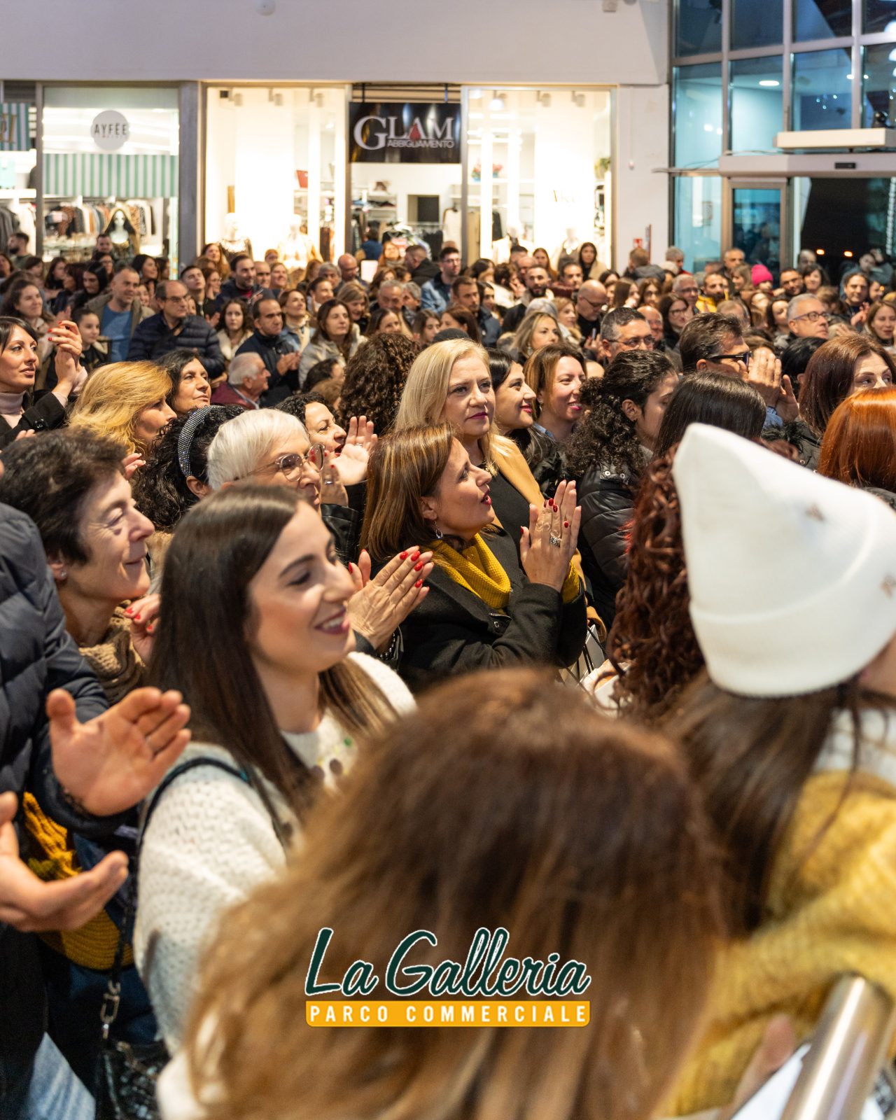 Momento sul palco durante l'evento
