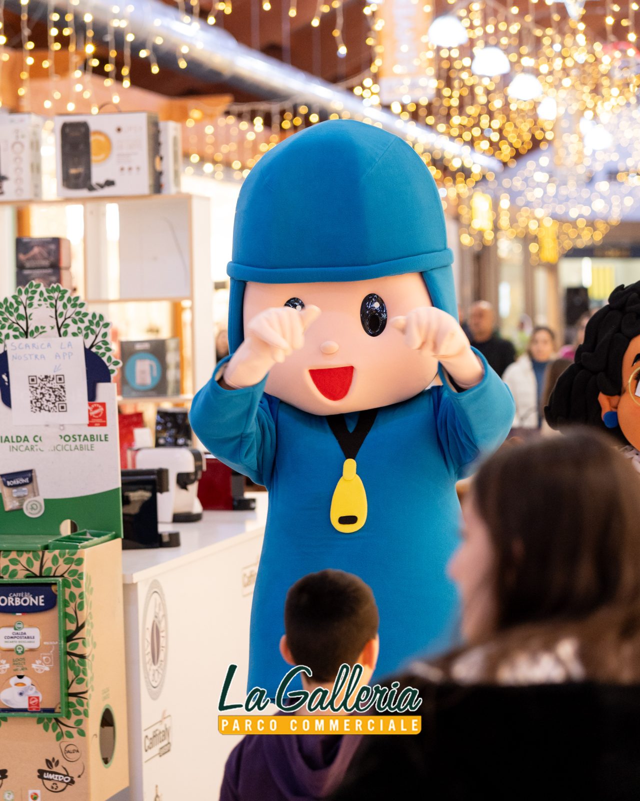 Stretta di mano con un fan