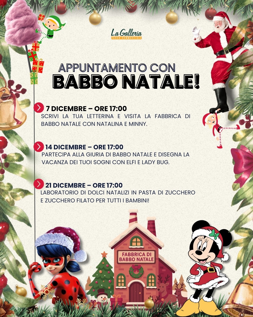 Quinto appuntamento eventi in galleria